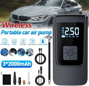 total инструмент baku: Təkər nasosu həmdə power bank — 4
