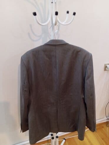 pol klassik şalvar: Kişi kostyum gödəkçəsi (şəkildəki). - Rəng: boz/boz-mavi ton - — 2