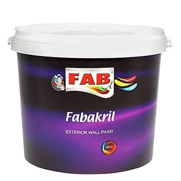 Akril Fasad üçün boya, FAB, rəng - Bənövşəyi, Suya davamlı — 1