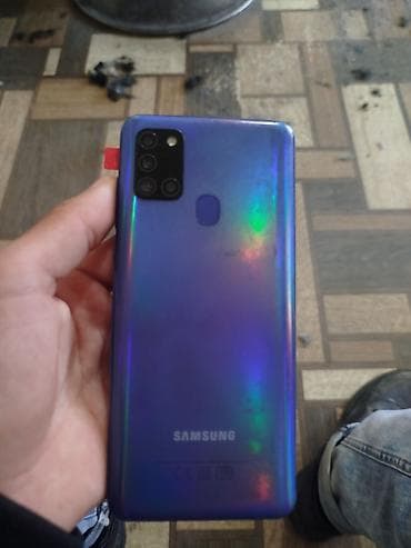 playstation 4 oyunlar: Samsung Galaxy A21S, 32 GB, rəng - Mavi, İki sim kartlı — 1