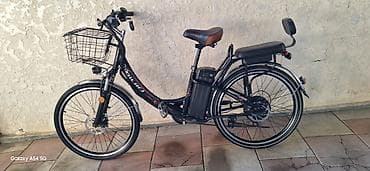 детские самокаты с родительской ручкой: Elektrik velosipedi – şəhər və gündəlik istifadə üçün rahat model — 6