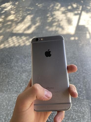 iphone quba: IPhone 6, Space Gray, Barmaq izi — 9