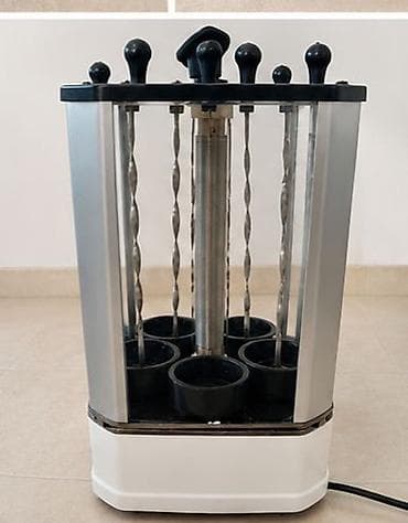 termo pasta: Vertikal kabab aparatı, 6 şişli, Termostatsız — 2