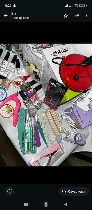 Готовый бизнес: Manikür və gel-lak üçün tam dəst Peşəkar və ev istifadəsi üçün — 7