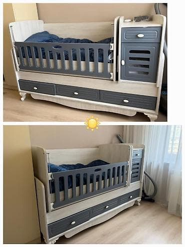 Beşiklər: Oğlan və qız üçün, Dördbucaq, Beşik, Dəstsiz, Matrassız, Yellənmə mexanizmsiz — 1