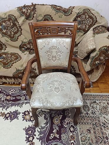 stul uzləri: Qonaq otağı üçün, İşlənmiş, Qatlanmayan, Stul — 3