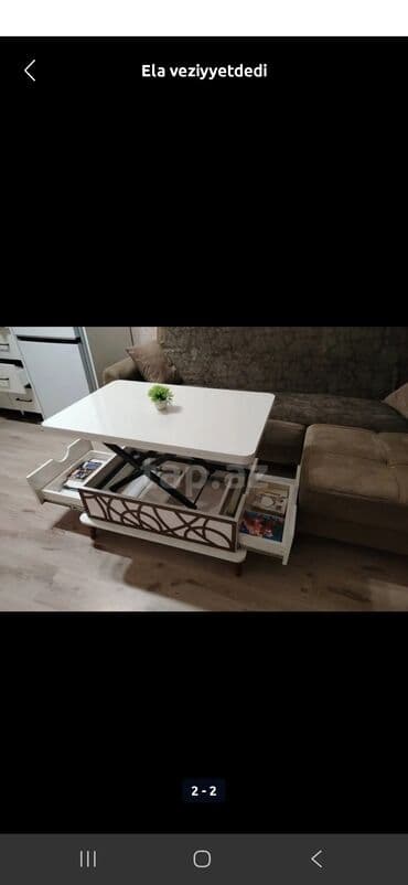 стол компьютерный складной трансформер: Гостиный стол, Новый, Раскладной, Квадратный стол — 1