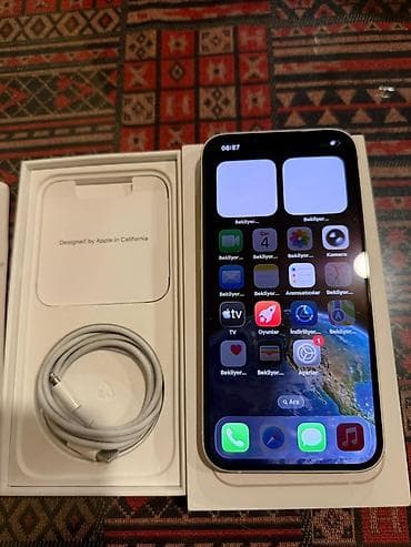 IPhone 13, 128 GB, Ağ, Face ID
