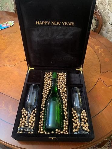 Другой декор и предметы интерьера: Подарочная коробка, цвет - Черный — 4