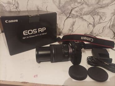 su filtirleri qiymetleri: Canon EOS RP RIF 24-105mm F4-7.1 IS STM Kit, Canon printeri və — 2