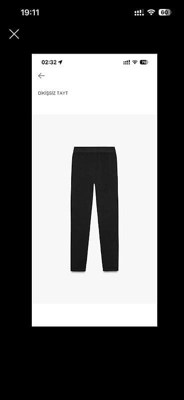 Baletkalar, Zara, Ölçü: 36, rəng - Qara, Yeni