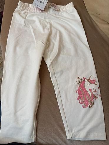 ag krasovka: LC Waikiki qız uşağı üçün ağ rəngli leggings - Brend: LC Waikiki - — 1