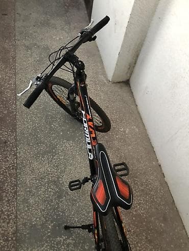 velseped: FormulA markalı dağ velosipedi. Qara-narıncı rəng kombinasiyasında — 3