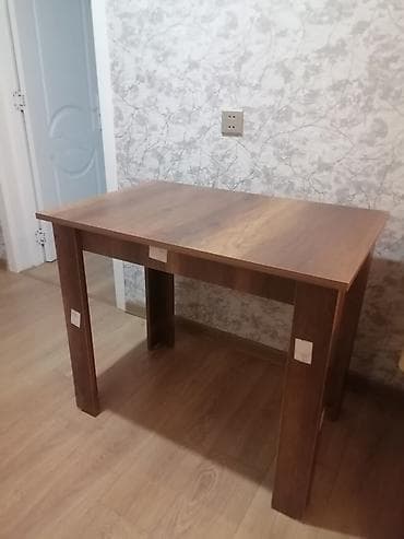 nerdivan satilir: Mətbəx masası, Yeni, Açılmayan, Laminat, Kvadrat masa — 5