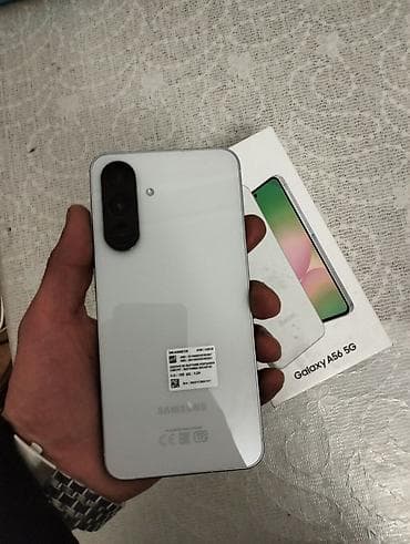 samsung a53 5g ekran: Samsung Galaxy A56 5G, 128 GB, rəng - Ağ, İki sim kartlı — 2
