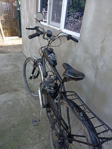 Benzin mühərrikli velosiped - Çərçivəyə quraşdırılmış iki­taktlı