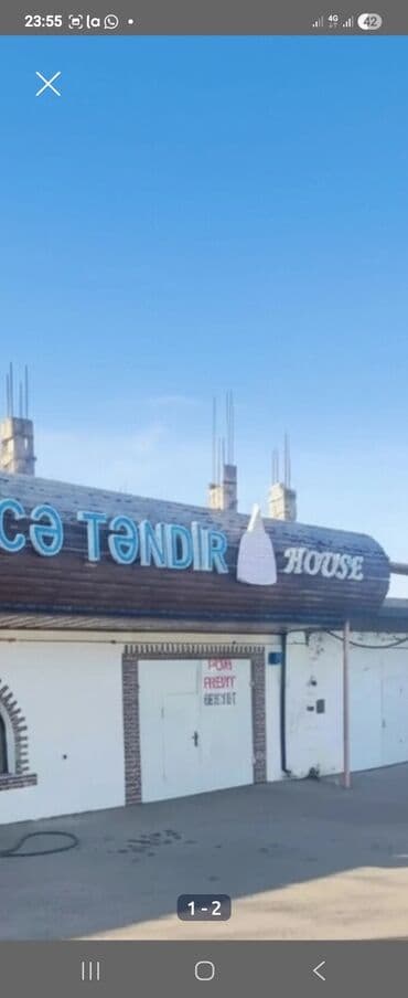 Elan satilir " gence tendir house" elani (reklam lovhesi) cemi 200