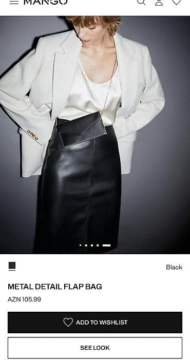 MANGO mini çanta
Tezedir giymet sondur lalafo.az -da MANGO mini çanta
Tezedir giymet sondur