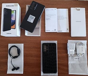 cat telefon: Samsung Galaxy A52, 128 GB, rəng - Qara, Sənədlərlə, Sensor, İki sim kartlı — 2