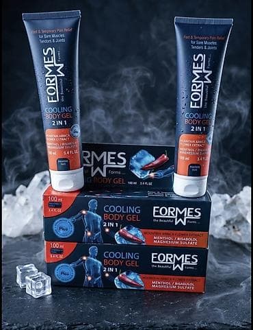 muşduk: İran🇮🇷 istehsali FORMES Cooling Body Gel 2 in 1 – bədən üçün soyuducu — 1