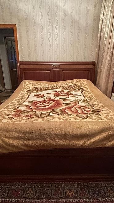 dolab parça: Klassik üslubda yataq otağı mebel dəsti - Geniş 4 qapılı qarderob — 6