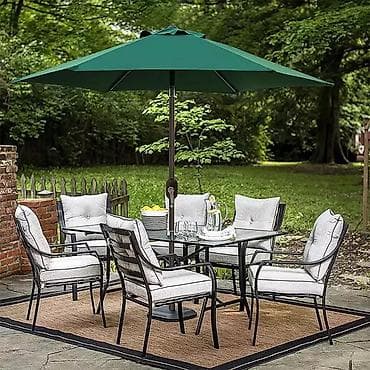 zontik satilir: Bag zontik cetir satisi teze mallar 🔺2.70 metr diametrli 🔺qalin parca — 3