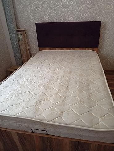 taxt matrası: İkinəfərlik çarpayı, Bazalı, Matras ilə, Siyirməsiz — 2