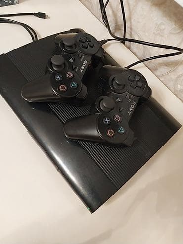 ace combat 7: PS3 Slim (qara rəng) Bağlantılar: HDMI çıxışı, AV çıxışı, LAN, USB — 1