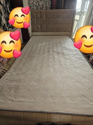 Yataq dəsti – başlıq və döşək ilə (2ədəd) Az işlənmiş, bazalı 2 ədəd
