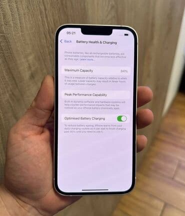 Apple iPhone: IPhone 13, 128 GB, Ağ, Simsiz şarj, Face ID, Sənədlərlə — 2