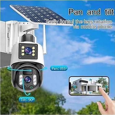 güneş panel kamera: Günəş panelli Wi‑Fi PTZ təhlükəsizlik kamerası - Enerji mənbəyi — 2