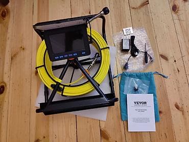 Foto və videokameralar: 🔧 SucceBuy 50M Boru və Kanalizasiya Yoxlama Kamerası – 4.3" Ekran — 7
