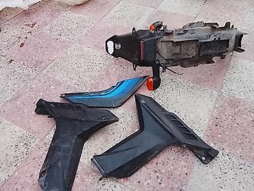 Moped/motosiklet üçün orijinal plastik korpus hissələri və arxa quyruq