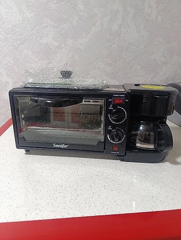 Sonifer SF-4004 3‑in‑1 Breakfast Maker Funksiyalar: - Mini soba — 5