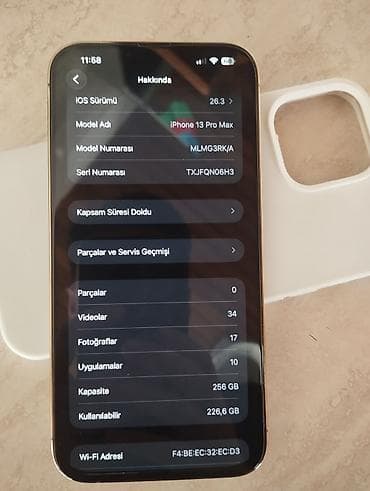 planşet ayfon: IPhone 13 Pro Max, 256 GB, Rose Gold, Simsiz şarj, Face ID — 9