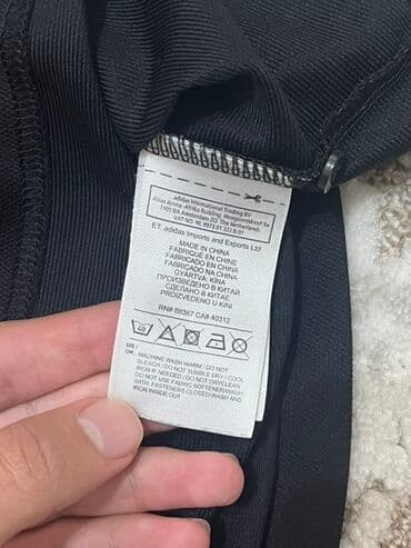 koynekler: Polo köynək, Adidas, M, rəng - Qara — 3