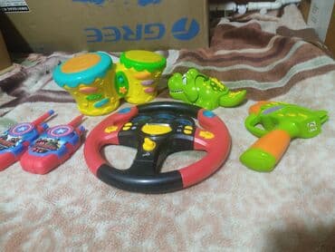 детская водная горка: Oyuncaqlar yaxşı vəziyyətdə.hamisi işləyir səslidilər., tərpənir .her — 1