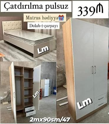 Təknəfərlik çarpayı, Dolab, Yeni