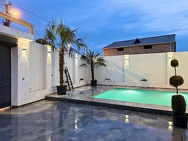 avto qaraj: Mərdəkanda yerləşən isti, hovuzlu bağ evimiz xidmətinizdədi,xidmətə — 6