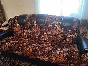 qulancar harda satilir: Divan, 2 kreslo, Bazalı, Açılan — 2