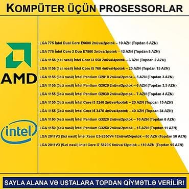 hard disk ssd: Prosessor Intel Core i3 Prosessorlar, İşlənmiş — 3