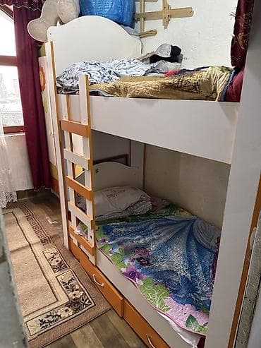 qarderob otagi: Oğlan və qız üçün, İkinəfərlik çarpayı, Dolab — 2