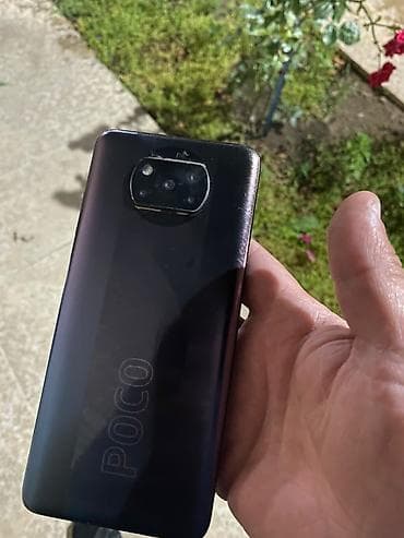telfolar: Poco X3 Pro, 256 GB, rəng - Göy, Barmaq izi, Face ID — 2