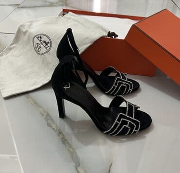 женские демисезонные замшевые ботфорты: Туфли, Размер: 37.5, цвет - Черный, Новый — 2