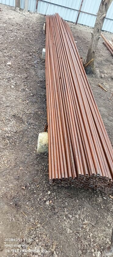 turba az: 20 lik turba 5.70 uzunluq 433 metrə 1 metrəsi 1.70 xaçmazdadır boş — 3