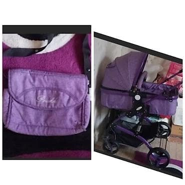 uşaq arabası satılır: Aynur92👑kod7041 Qiymet:150 Azn Kalyaska satilir Uzerinde canta verilir — 1