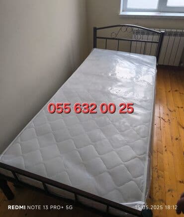 ortopedik dosekler: Yeni, Təknəfərlik çarpayı, Bazasız, Matrassız, Siyirməsiz, Azərbaycan — 7