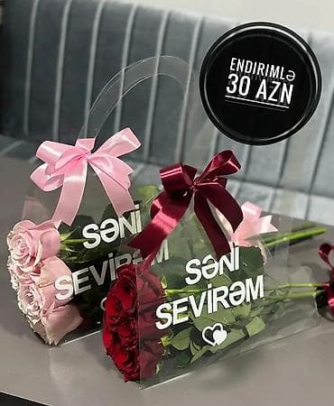 ğüllər: Gul hediyye hediye buket guller buketler tulpan 101 roza roza papatya — 4