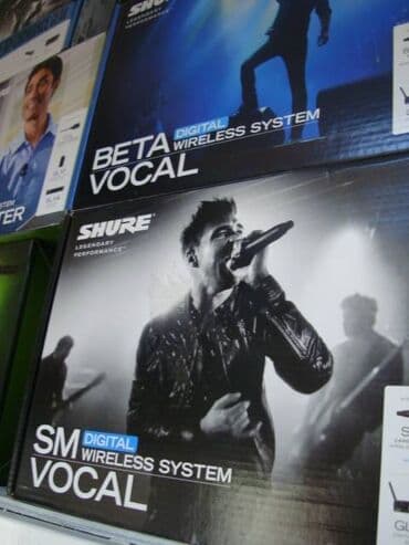 mikrafon kabeli: Mikrofon satışı . mikrofon studiya mikrafon shure her novde — 9