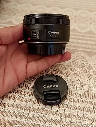 pirinter canon: Canon EF 50mm f/1.8 STM obyektiv - Bayonet: Canon EF (tam kadr və — 4